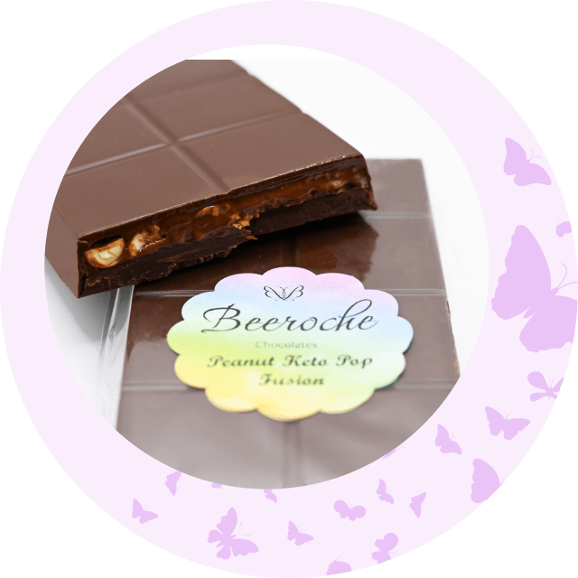 Keto Dessert Bars - Beeroche Chocolates