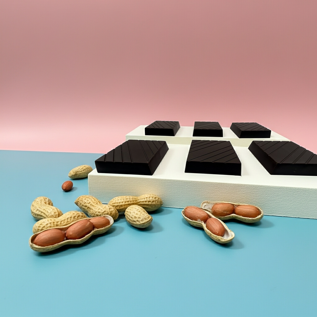 20g Keto Milk Chocolate Peanut Blocks-Box of 6