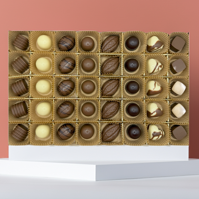 Premium Chocolate Box - 40 Pcs