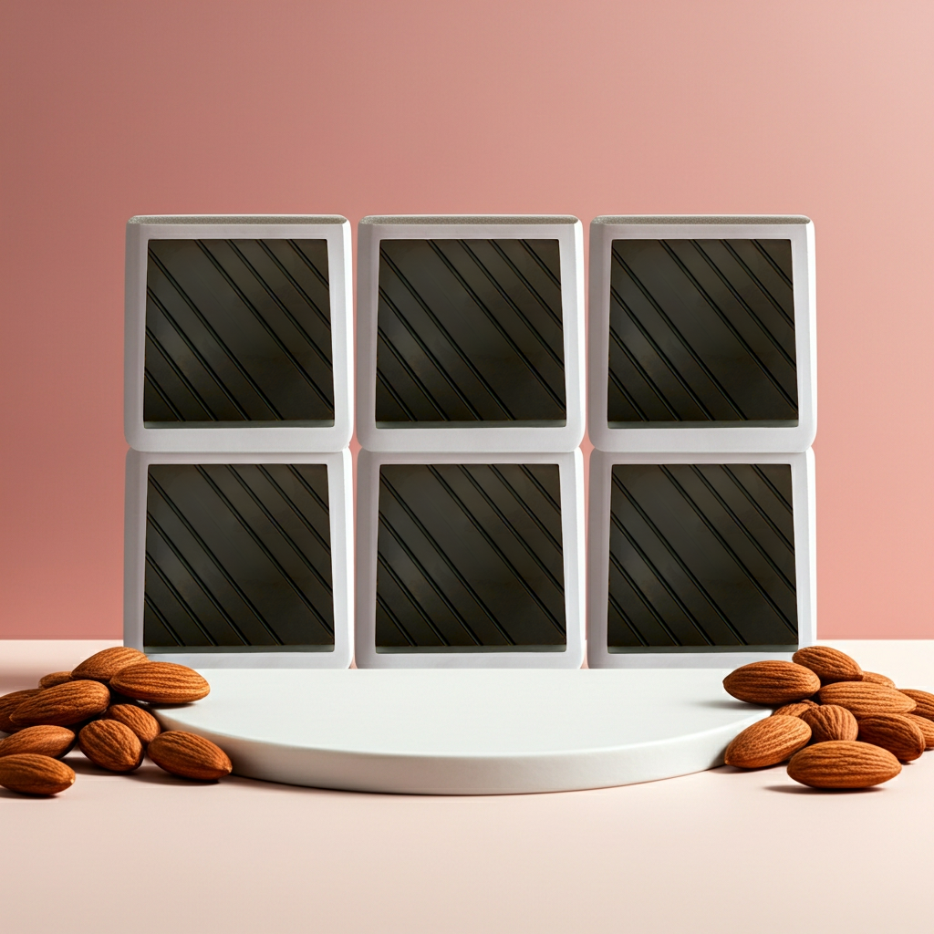 20g Keto Milk Chocolate Almond Blocks-Box of 6