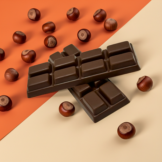 2x25g Keto Milk Chocolate Hazelnut Duo Bars (50 g)