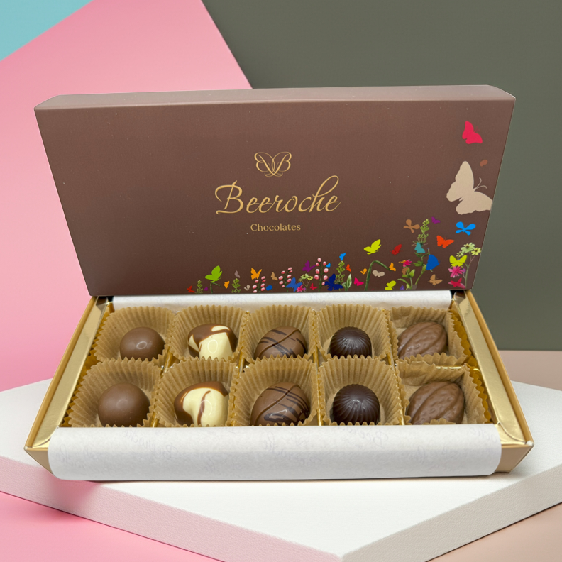 Premium Chocolate Box - 10 Pcs
