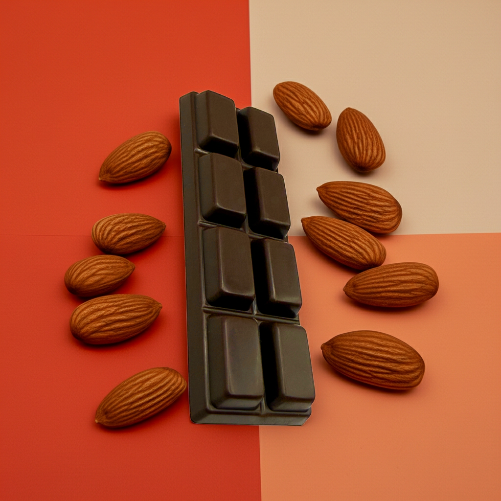 2x25g Keto Milk Chocolate Almond Duo Bars (50 g)