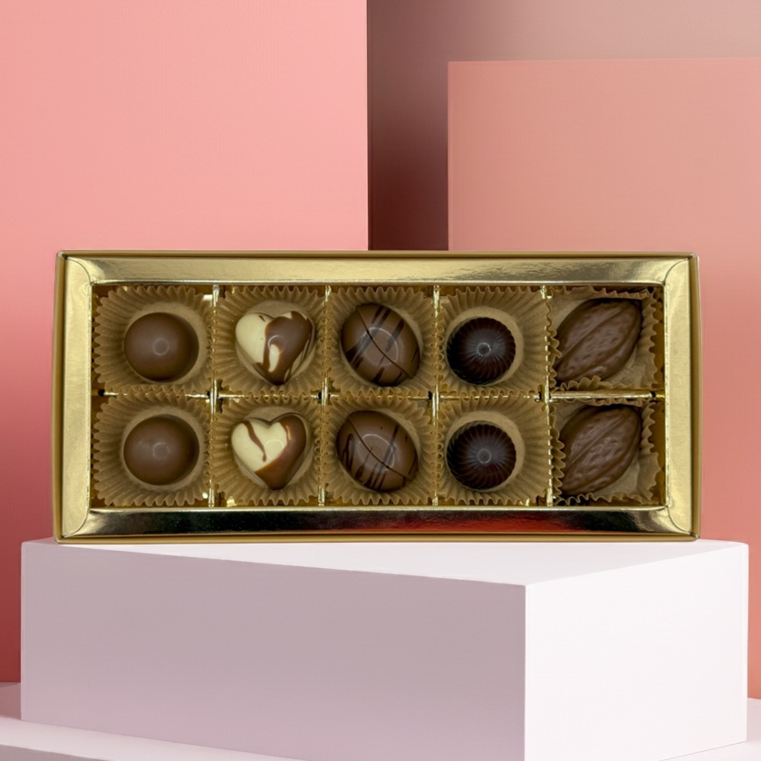 Premium Chocolate Box - 10 Pcs