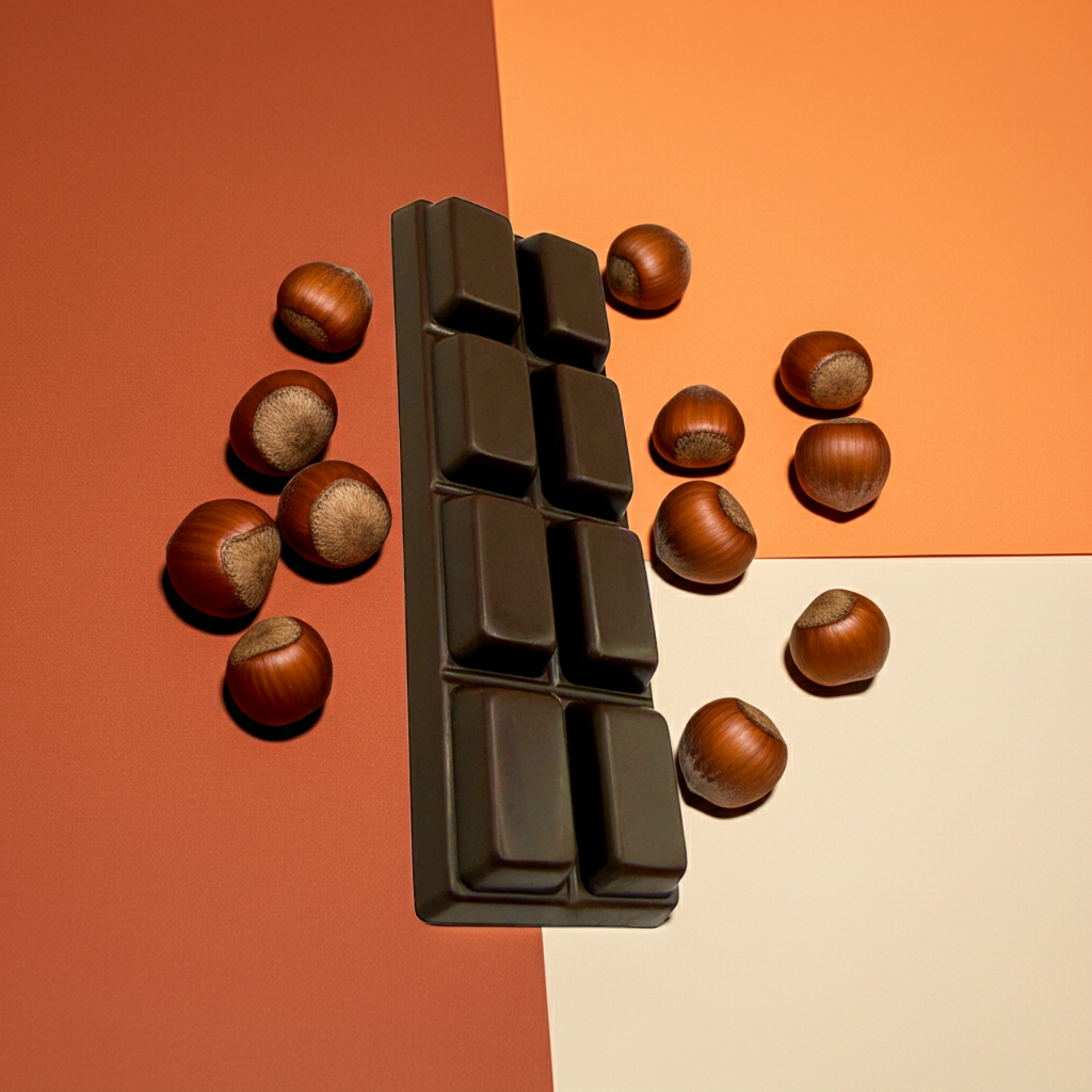 2x25g Keto Milk Chocolate Hazelnut Duo Bars (50 g)